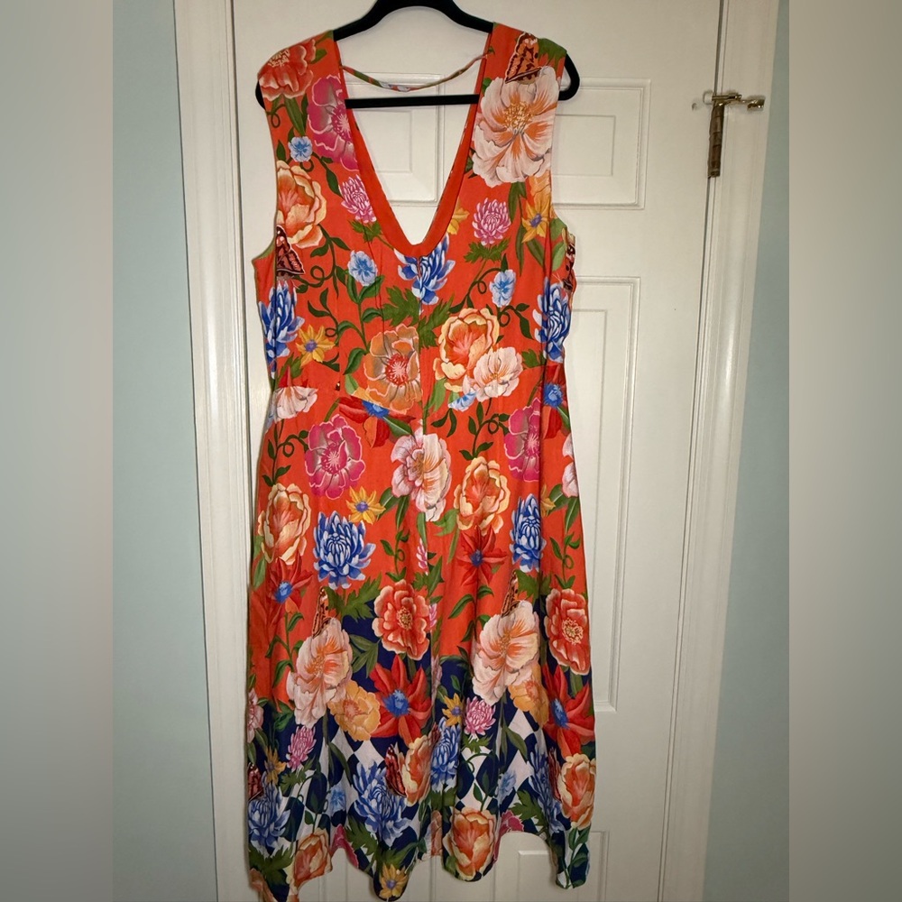By Anthropologie Low Back Midi Dress - Picture 6 of 12